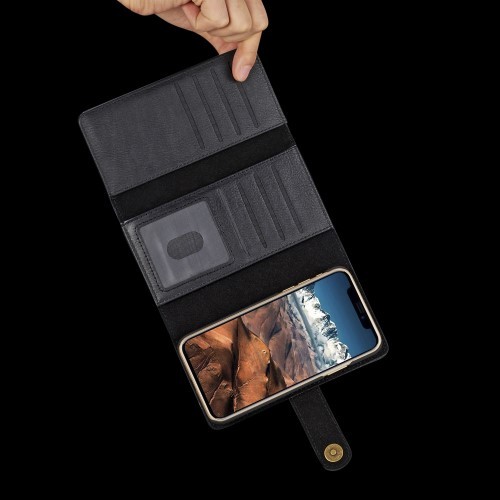 iPhone Xs/X 5.8 2i1 Etui m/12 kortlommer Classic Svart
