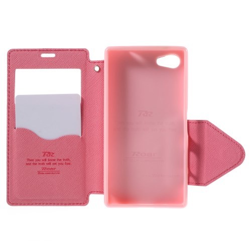 Slimbook Etui for Sony Xperia Z5 Compact Roar Rosa