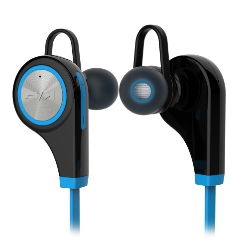 Bluetooth Handsfree Stereo Øreplugger Sporty Mini Blå