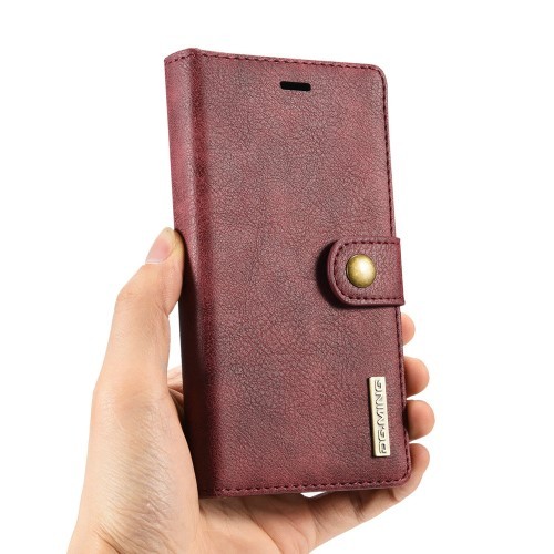 Sony Xperia X Compact 2i1 Etui m/3 kortlommer Classic Rød