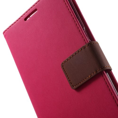 Lommebok Etui for Galaxy S6 Edge+ Roar Diary Rosa