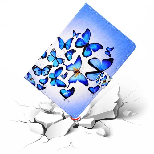 Universalt Nettbrettetui 9-10 Blue Butterfly