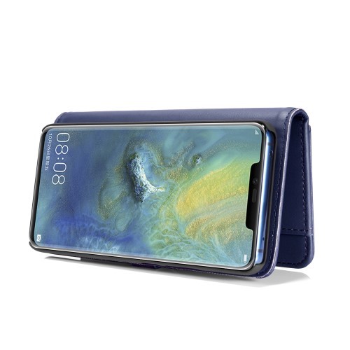 Huawei Mate 20 Pro 2i1 Etui m/3 kortlommer Classic Lux Midnattsblå