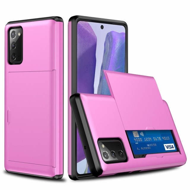 Galaxy S20 FE PocketCase Deksel m/kortlomme Rosa