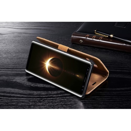 Galaxy Note 8 2i1 Etui m/3 kortlommer Classic Ingefær(Brun)