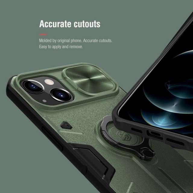 iPhone 13 6,1 Deksel Smart Armor Grønn