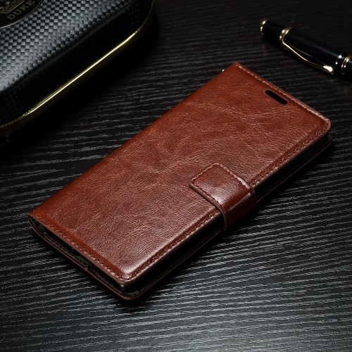 Lommebok Etui for Sony Xperia X Performance Brun