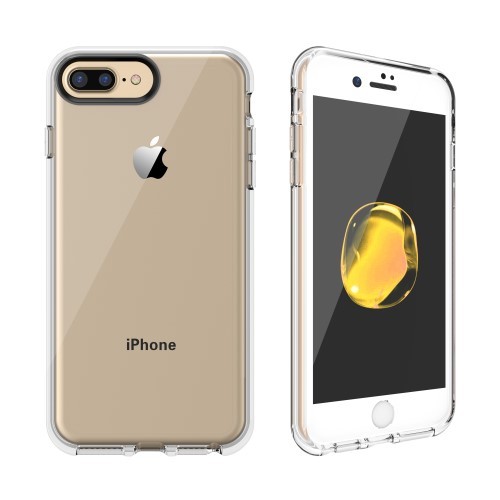 iPhone 6 Pluss 5,5" / iPhone 7 Pluss 5,5" / iPhone 8 Pluss 5,5" Deksel Transparent