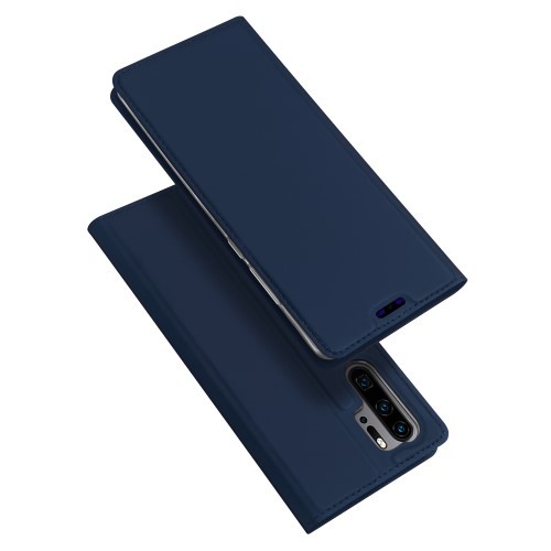 Huawei P30 Pro Slimbook Etui med 1 kortlomme Midnattsblå