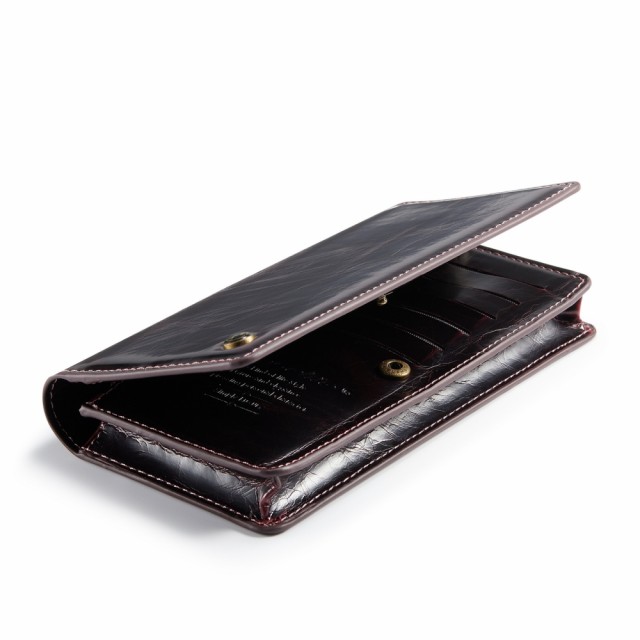 Universal Lommebok XL for Smarttelefoner Rødbrun
