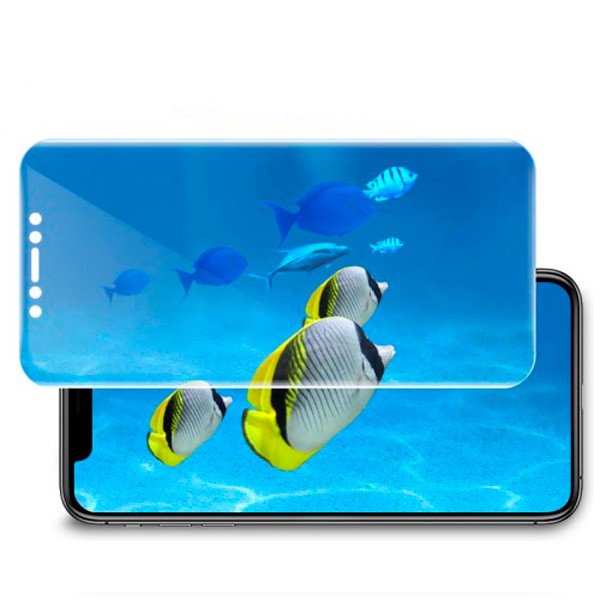 iPhone Xr 6,1 Skjermbeskytter Heldekkende Hydrogel Folie 2pk
