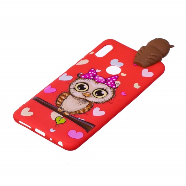 Xiaomi Mi A2 Deksel 3D Animals Ugle Jente