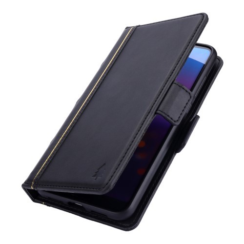 Huawei P20 Pro 2i1 Etui m/3 kortlommer Bok Etui Svart