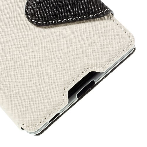 Slimbook Etui for Sony Xperia Z5 Roar Hvit