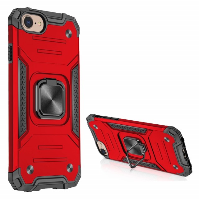 iPhone SE (2020) / 6 / 7 / 8 4,7" Deksel Hybrid Pro Rød