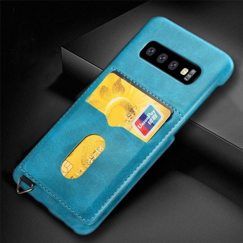 Galaxy Note 10+ Deksel m/ 2 kortlommer LuxPocket Turkis